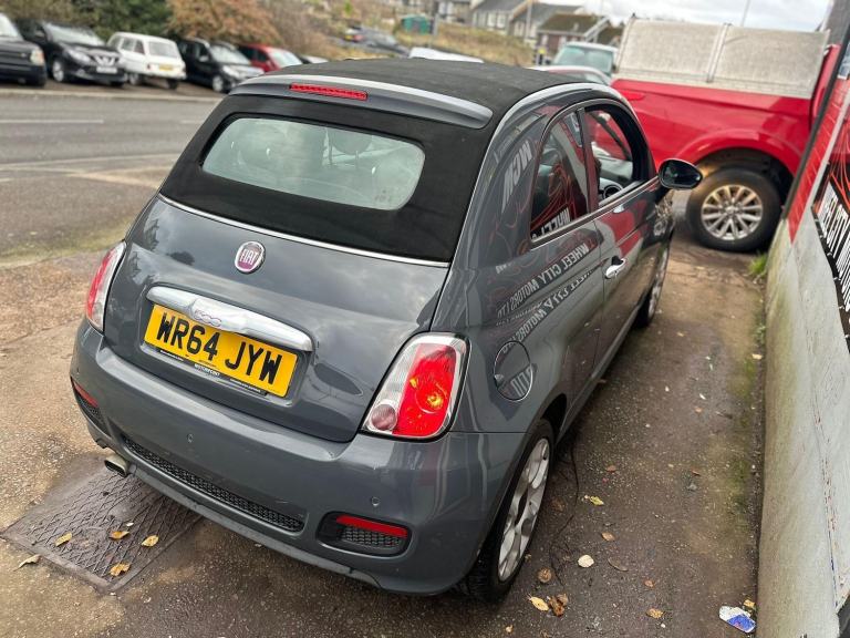2014 Fiat 500 1.2 S 2dr CONVERTIBLE PETROL Manual