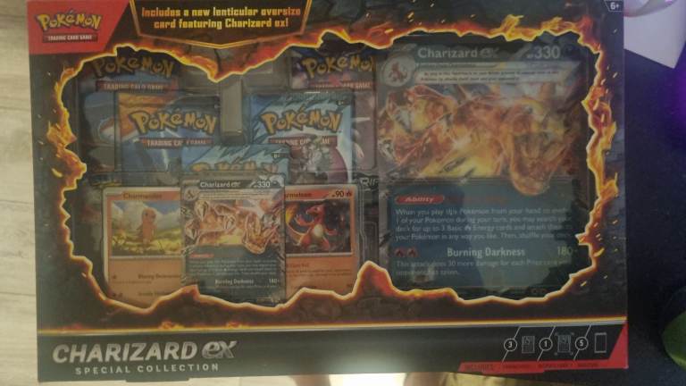 Charizard ex collection  pokemon tcg