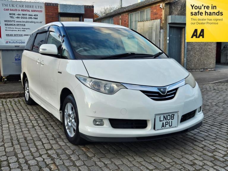 2008 Toyota Estima 2.4 Hybrid 8 Seats 5dr old shape MPV Petrol/Electric Hybrid Automatic