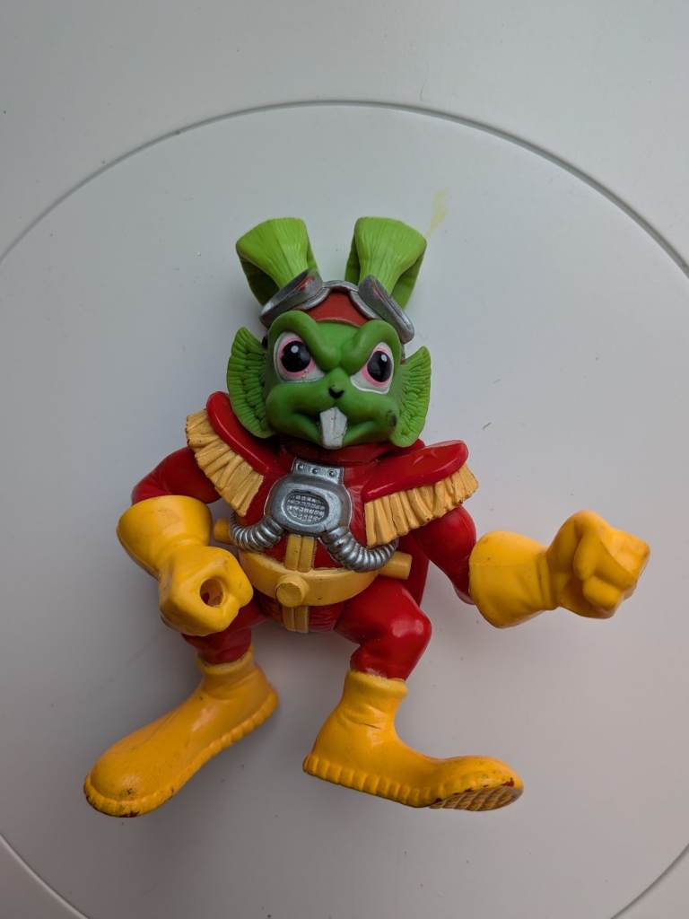 Hasbro Bucky O' Hare 1990s Action Figure Vintage Toy Rare Collectable