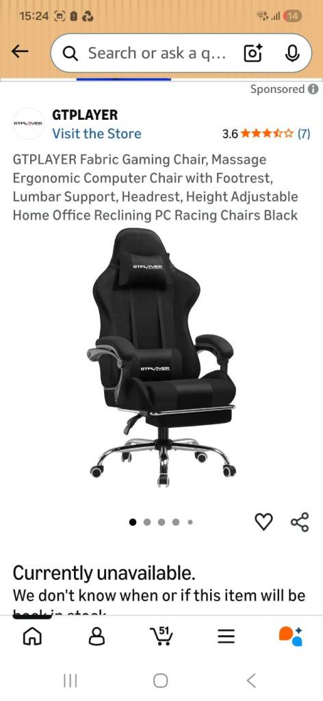 Gaming chair pro