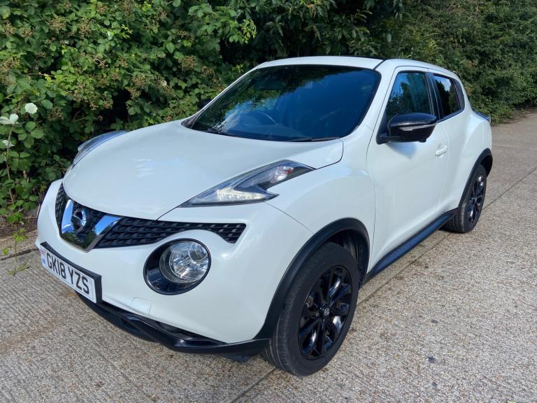 2018 Nissan Juke 1.5 dCi Tekna 5dr White 64k Miles Years MOT Warranty HATCHBACK Diesel Manual