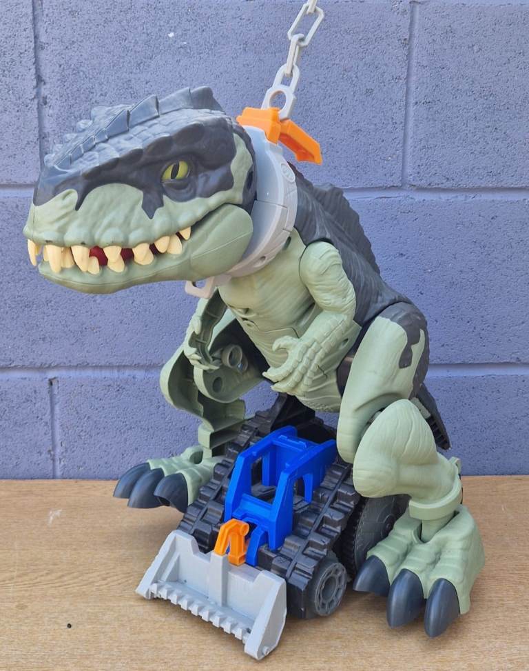 Huge Imaginext Jurassic World Mega Stomp Giga Dino Toy