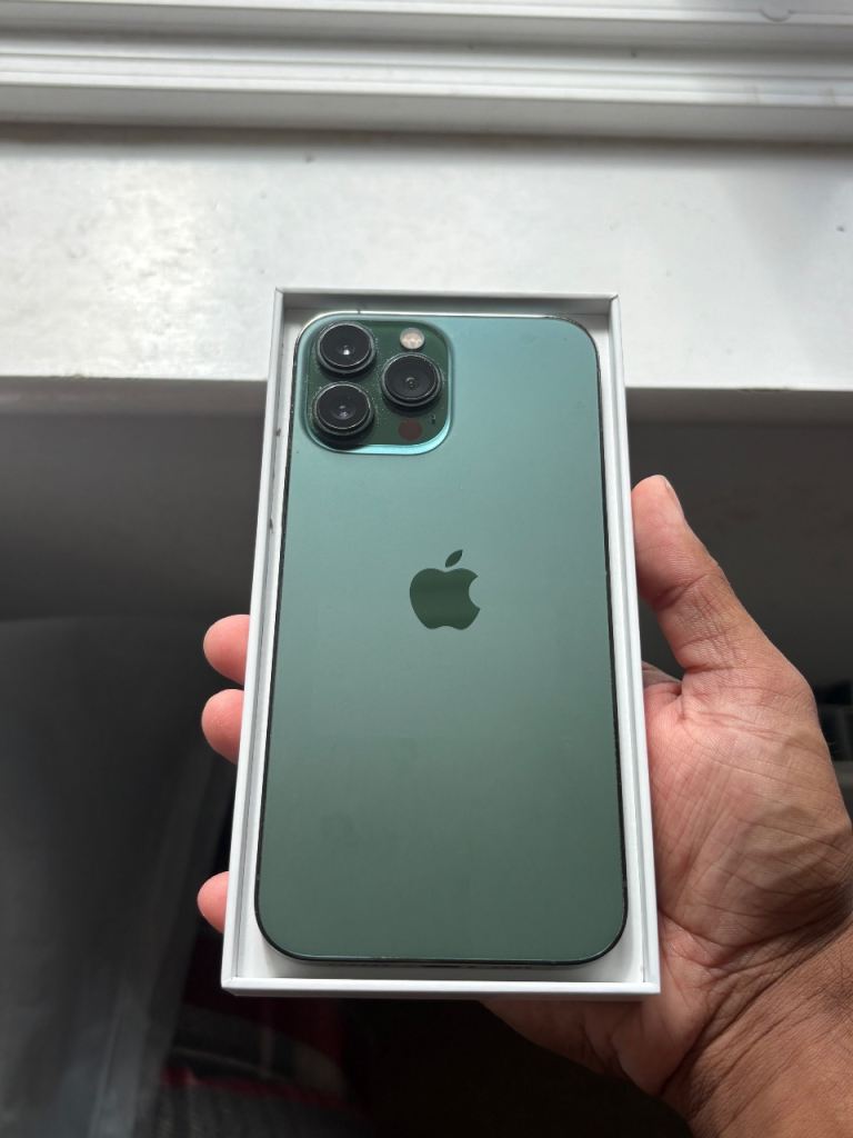 iPhone 13 Pro Max 256GB: Alpine Green - 88% BH🔌 - Excellent Condition (Unlocked)✅