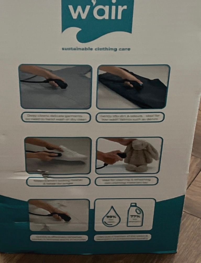 W'air Complete Clothing Care System – Brand New in Box, £35.00 for Sale