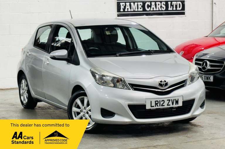 2012 Toyota Yaris 1.33 Dual VVT-i TR Multidrive S Euro 5 5dr HATCHBACK Petrol Automatic