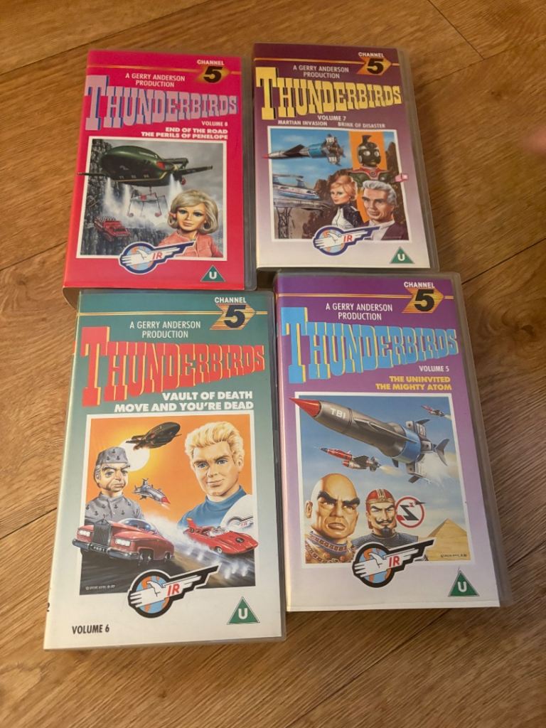 Thunderbirds  series 1-16 set vhs 