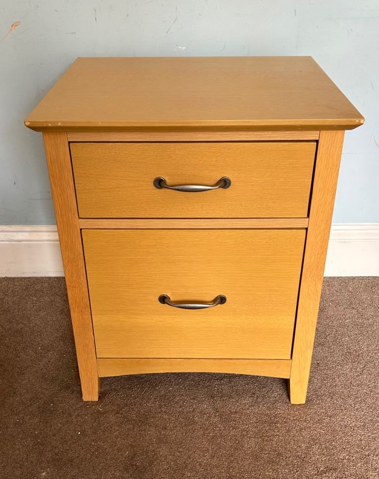 Filing Unit 1 Filing Drawer 1 Stationery Drawer on Legs H24.5in/62cm W20.5in/52cm D18in/46cm  J403