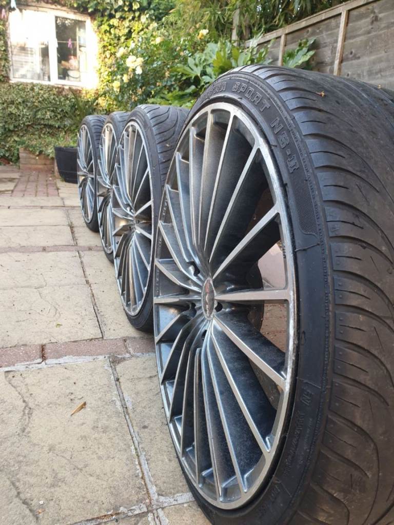 19 inch MAK alloy wheels with tires