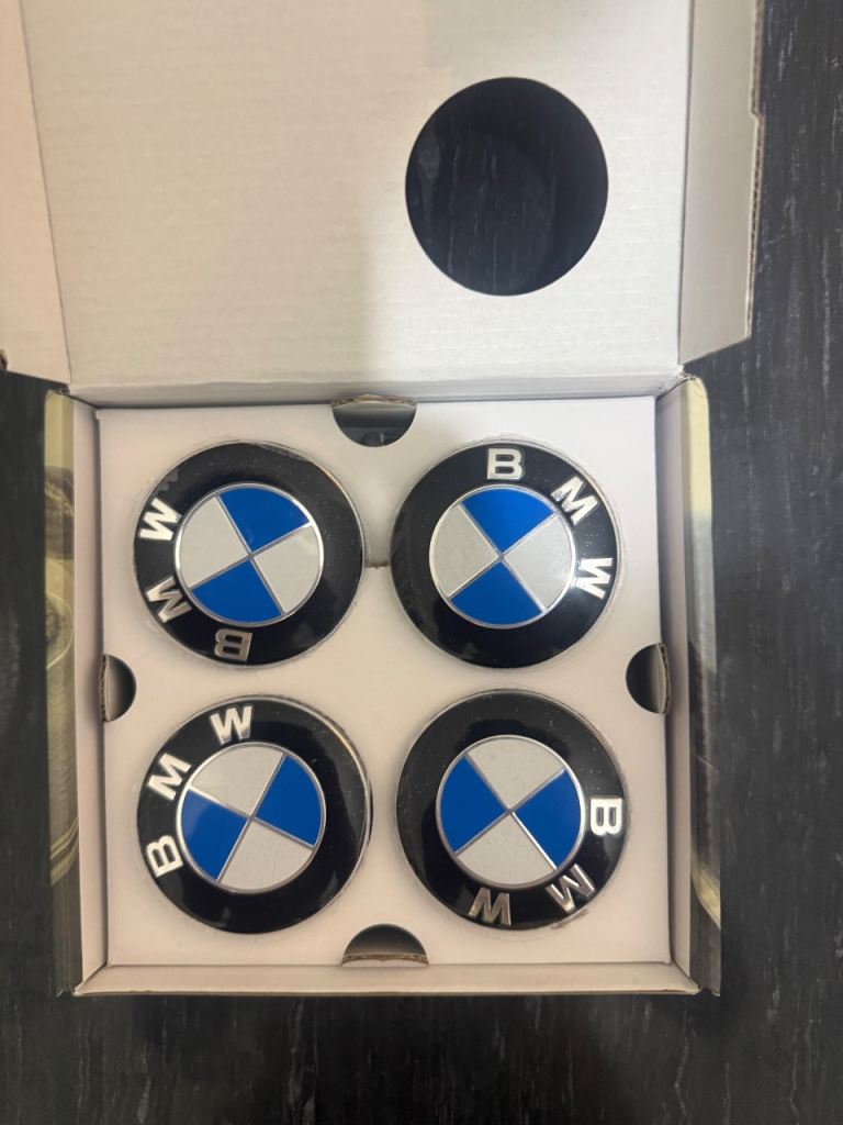 Genuine BMW Floating Centre Caps x4 – Original Box