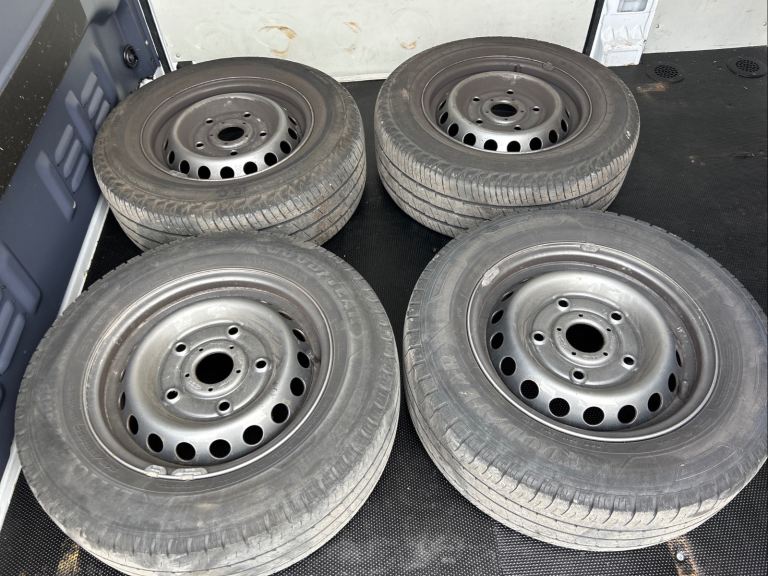 Transit custom Refurbed wheels & tyres 