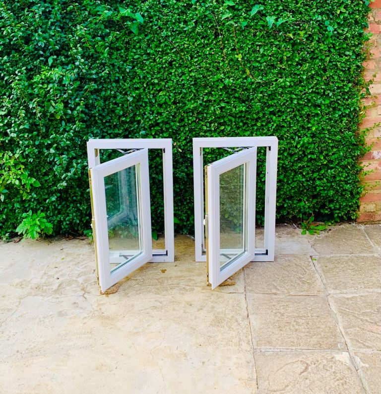 UPVC Window (Matching Available) Double Glazed External Window (50cm x 80cm)