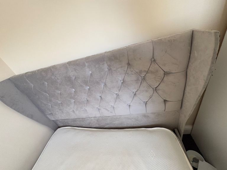 Double bed and mattress