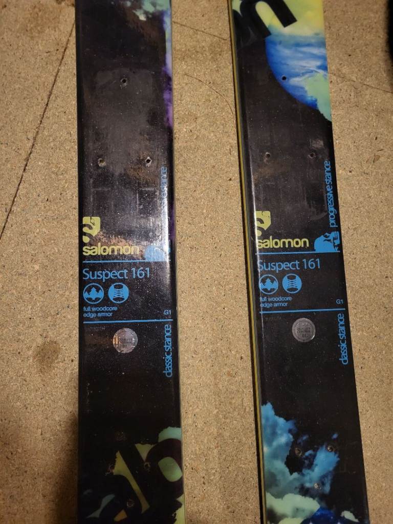 Salomon suspect 161 twin tip ski