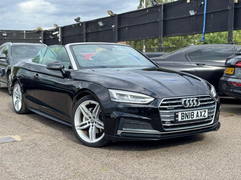 2018 Audi A5 2.0 TDI Quattro S Line 2dr S Tronic CONVERTIBLE DIESEL Automatic