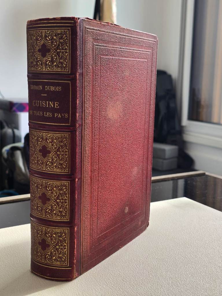 Antique Rare 1888 Victorian Cuisine de Tous Le Pays French Culinary Book