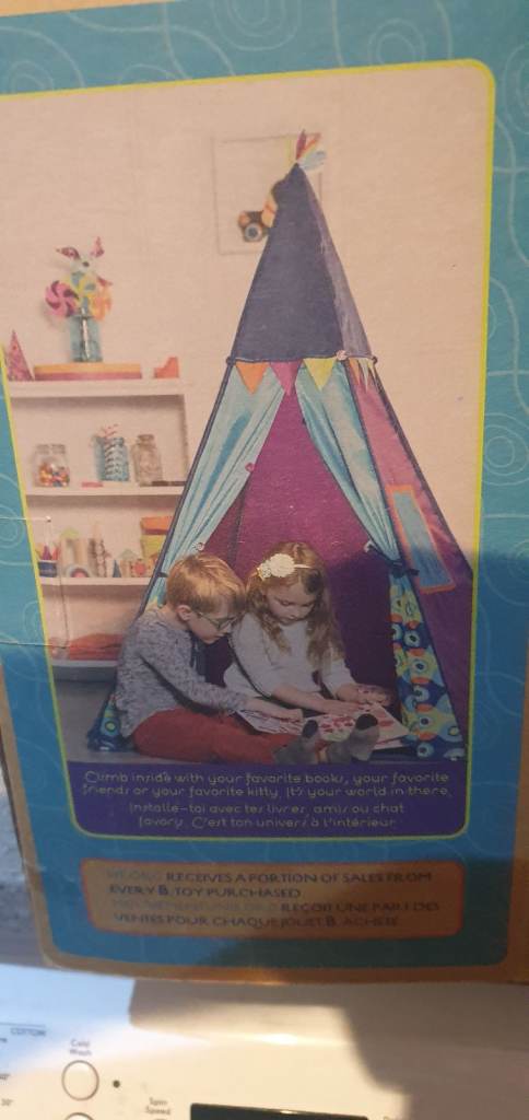 image for B TeePee Play tent with star light