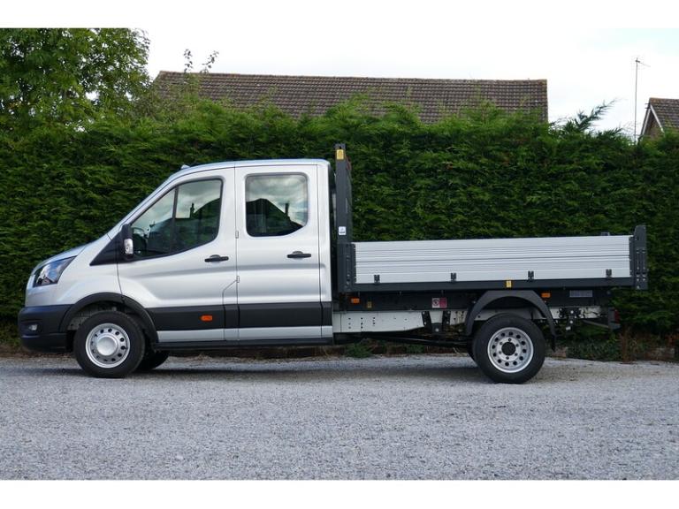  Ford Transit 350 Trend L3 Crew Cab Tipper 165ps Euro 6 Tipper Diesel Manual