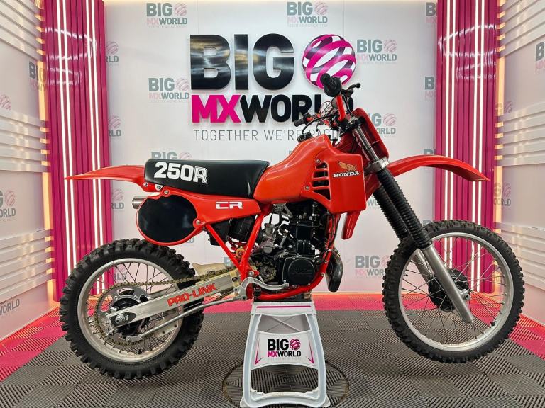 Honda CR250 1982 - EVO - Full Professional Nut & Bolt Restoration Costing £10K+