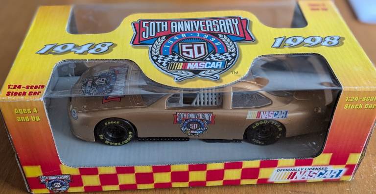 NASCAR 50th Anniversary 1948-1998 Die-Cast 1:24 Pontiac Stock Car