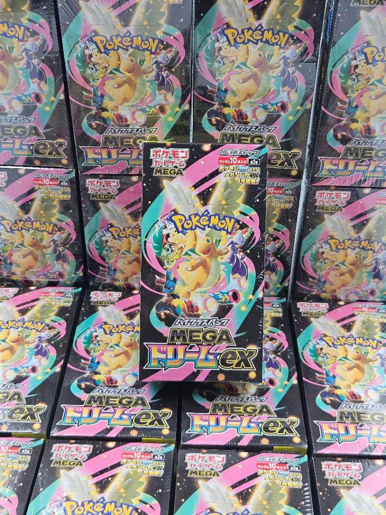 Pokemon Mega Dream ex Shrink[M2a] Japanese Booster Box