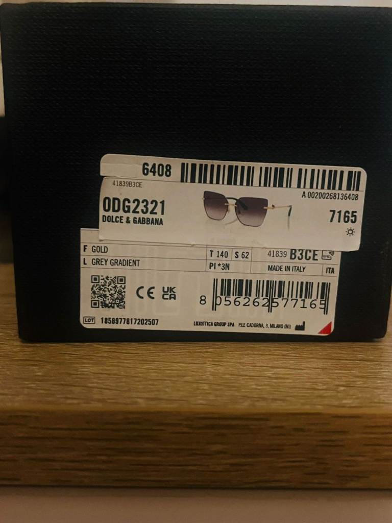 Dolce and Gabbana sunglasses DG2321search online for better photos 