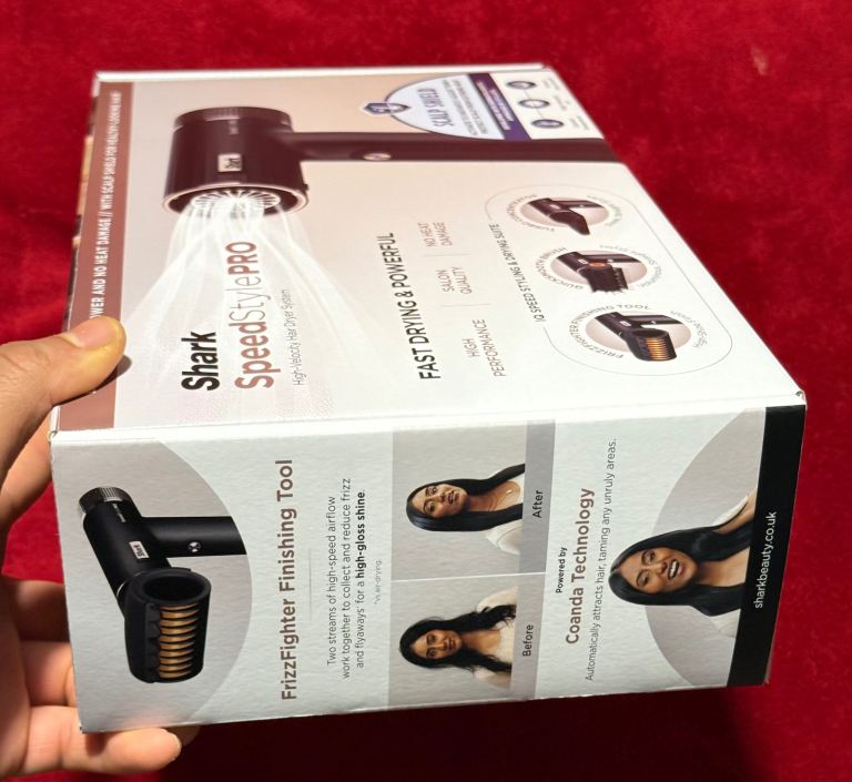 NEW Shark SpeedStyle Pro 3-in-1 Hair Dryer (HD731UK)