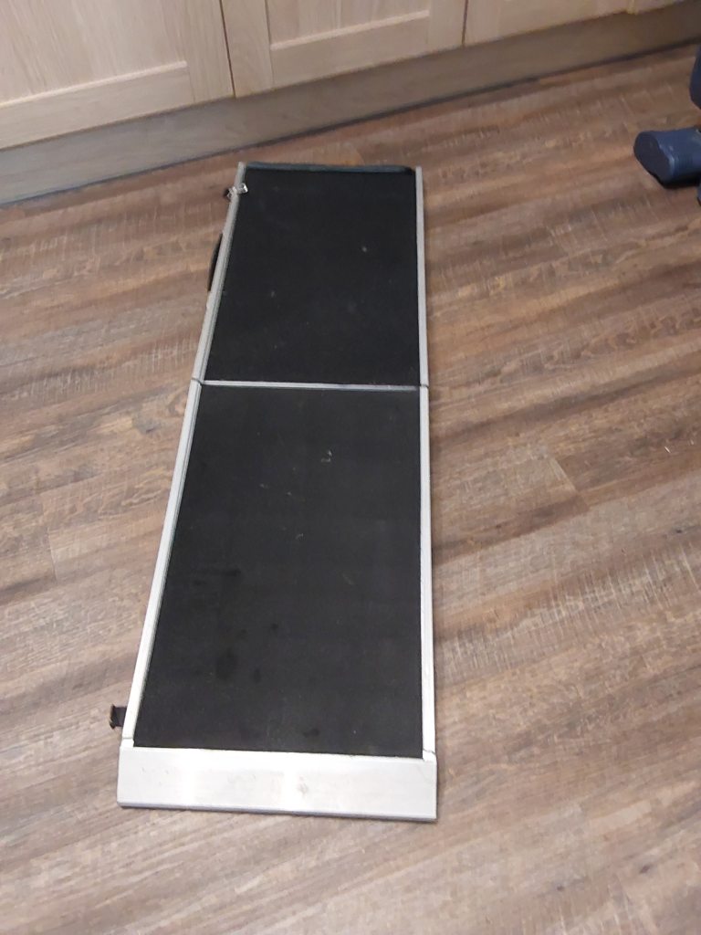 Metal dog ramp
