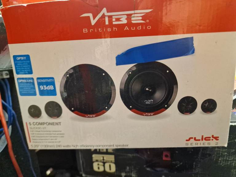 VIBE SLICK 5.25 INCH SPEAKERS