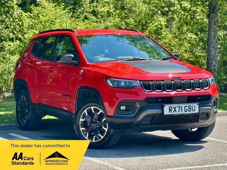 Jeep Compass 1.3 GSE T4 11.4kWh Trailhawk Auto 4xe Euro 6 (s/s) 5dr Petrol/Electric Hybrid Automatic