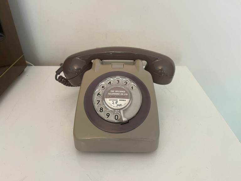 Vintage 6674-1 Reliance Telephone Company Rotary Dial Telephone, Prop