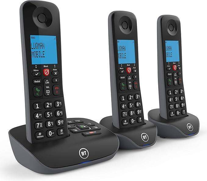 4 BT Cordless Phones with Nuisance call Blocker