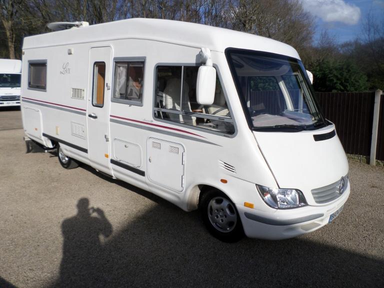 2004 Mercedes-Benz Sprinter PILOTE LE VOYAGER MOTORHOME, 2.7 AUTO, 4 BERTH, FIXED REAR BED, AIR C...