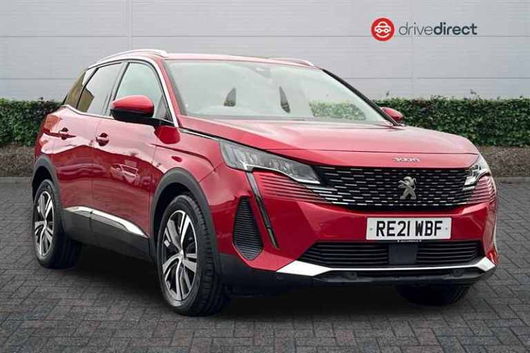 2021 Peugeot 3008 1.2 PureTech Allure Premium SUV 5dr Petrol Manual Euro 6 (s/s) (130 ps) SUV Pet...