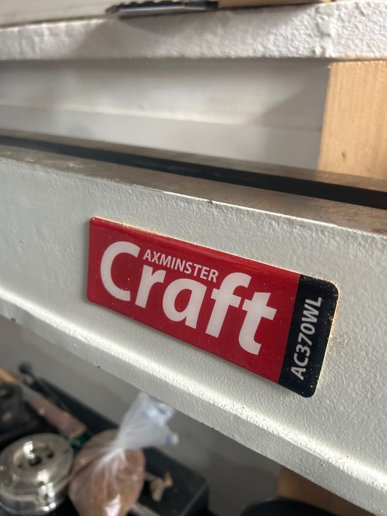 Axminster Craft AC370WL Wood Lathe with Stand – Good Condition