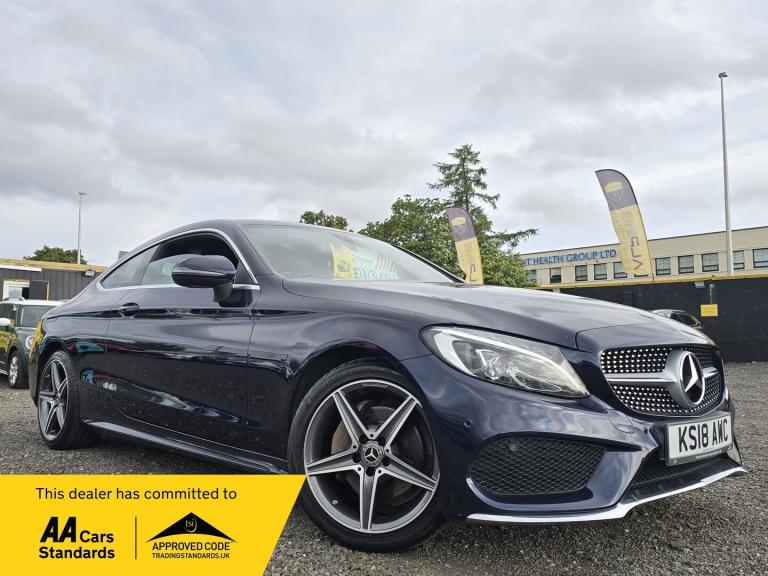 2018 Mercedes-Benz C Class C220d AMG Line 2dr Auto COUPE Diesel Automatic