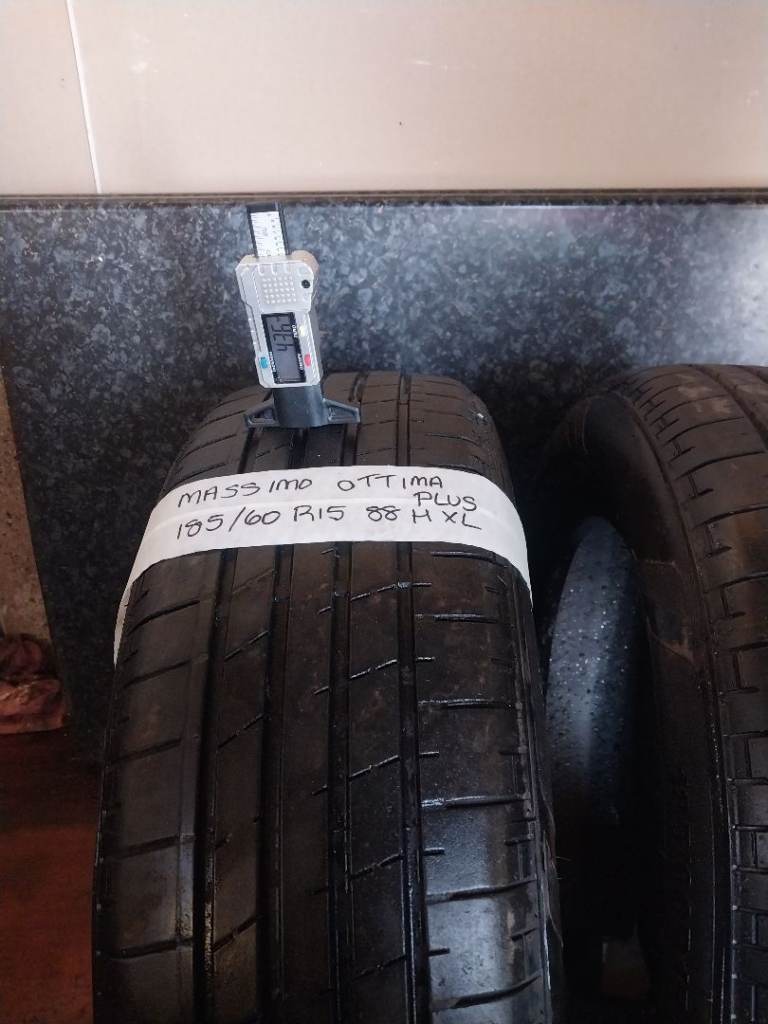 Part Worn Tyres - Set of 2 Massimo Ottima Plus 185 60 R15