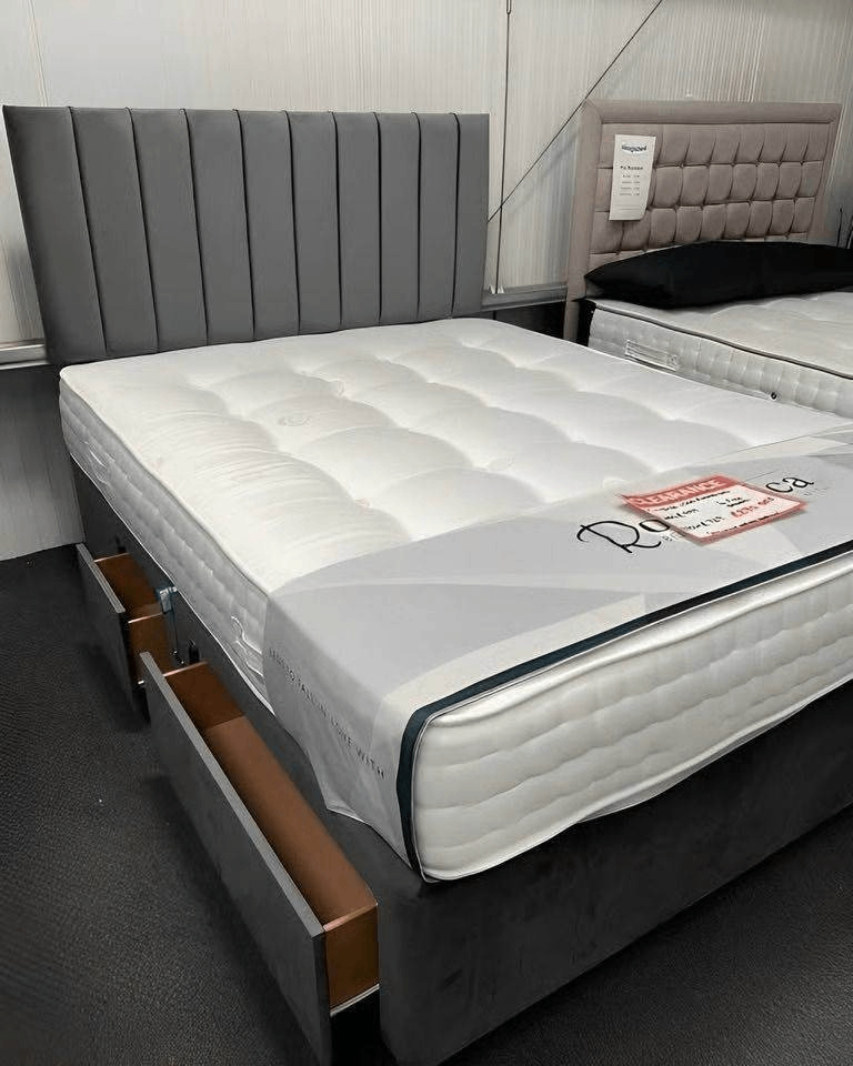 🚛NEW Double Divan Bed Base With Mattress brand New Cash On Delivery QUICK DELIVERY COD Order now