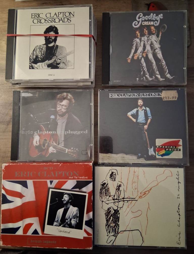 Eric Lapton Joblot c.d's - Great Condition