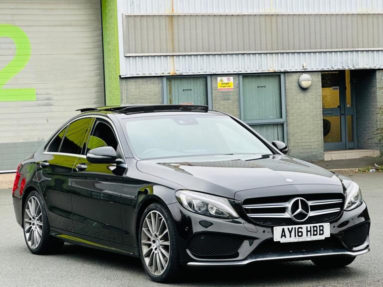2016 Mercedes-Benz C Class 2.1 C220d AMG Line (Premium Plus) 7G-Tronic+ Euro 6 (s/s) 4dr SALOON D...