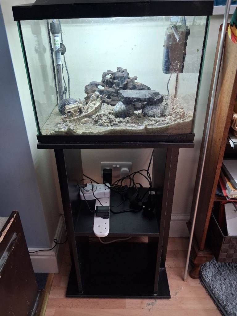 Fish tank and stand