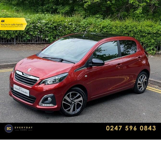 Peugeot 108 1.0 Allure Hatchback 5dr Petrol Manual Euro 6 (s/s) (72 ps)