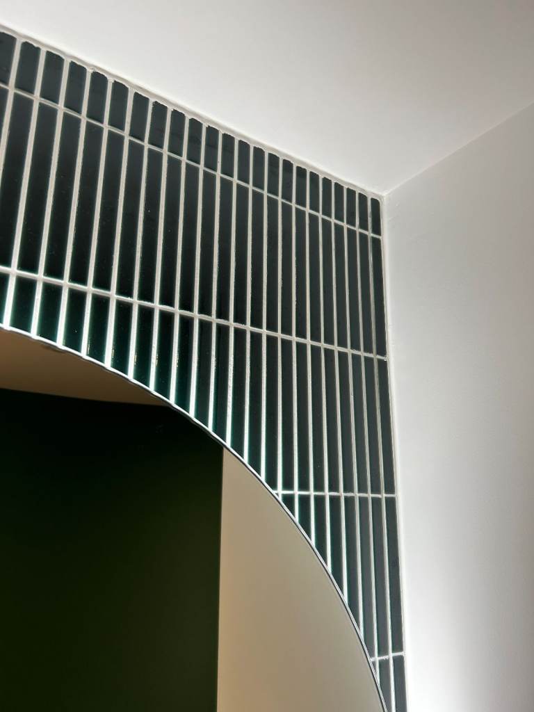 Deep Green Mosaic Tiles