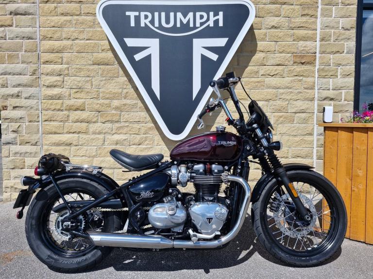 2017 Triumph Bonneville Bobber 'Big Wheel' - Great spec