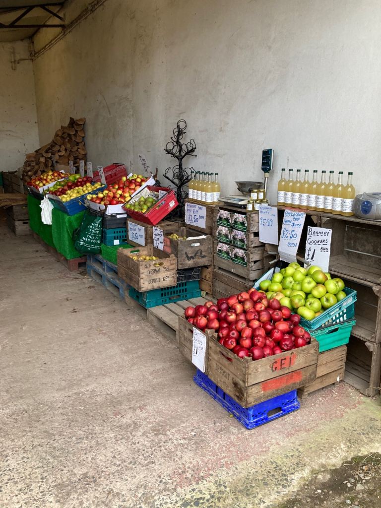 New Season BramleyCooking apples .Eating apples , Pears   