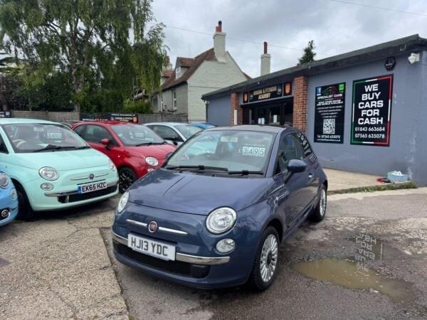 2013 Fiat 500 1.2 Lounge 3dr [Start Stop] HATCHBACK Petrol Manual