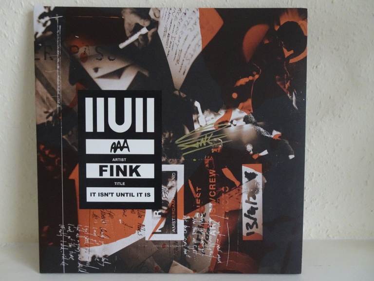 Fink ‎– Iiuii (It Isn't Until It Is) 2× Vinyl Bronze Signed