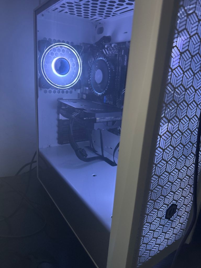 Pc and keyboard and mouse 