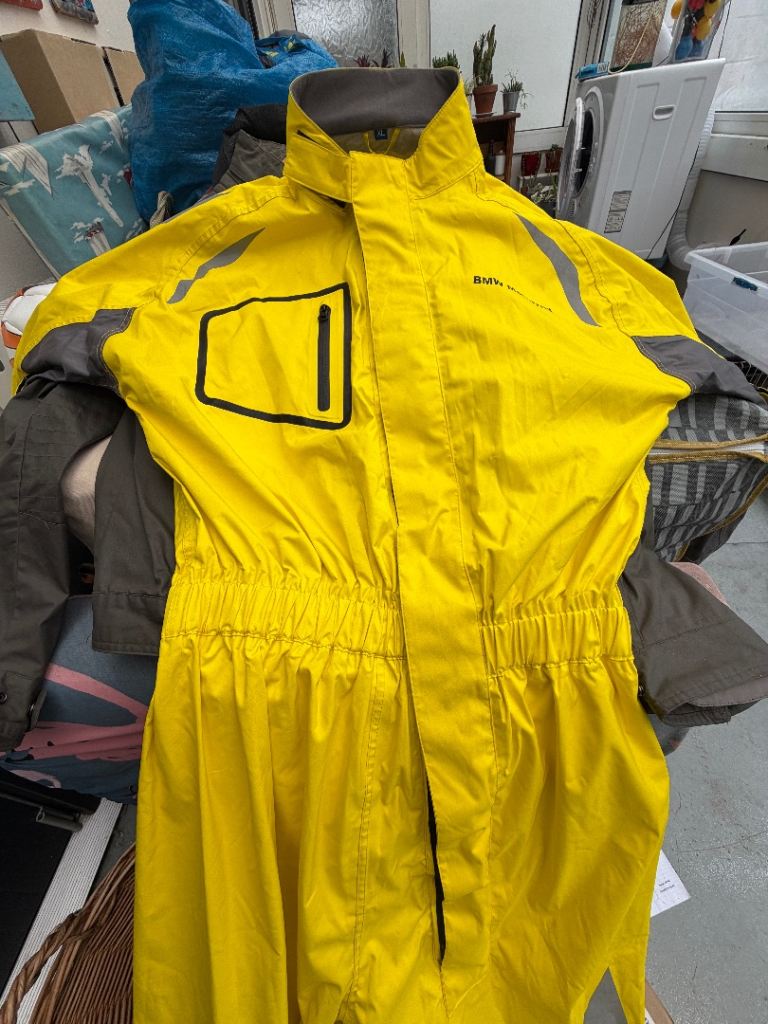 BMW Motorrad ProRain 3 Rain Suit – Size XL – Hi-Viz Yellow – Excellent Condition #GotStuffGetCash