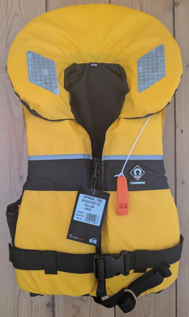 Crewsaver Spiral 100 50N Junior Buoyancy Aid - 30-40kg - Brand New (RRP £50.00)